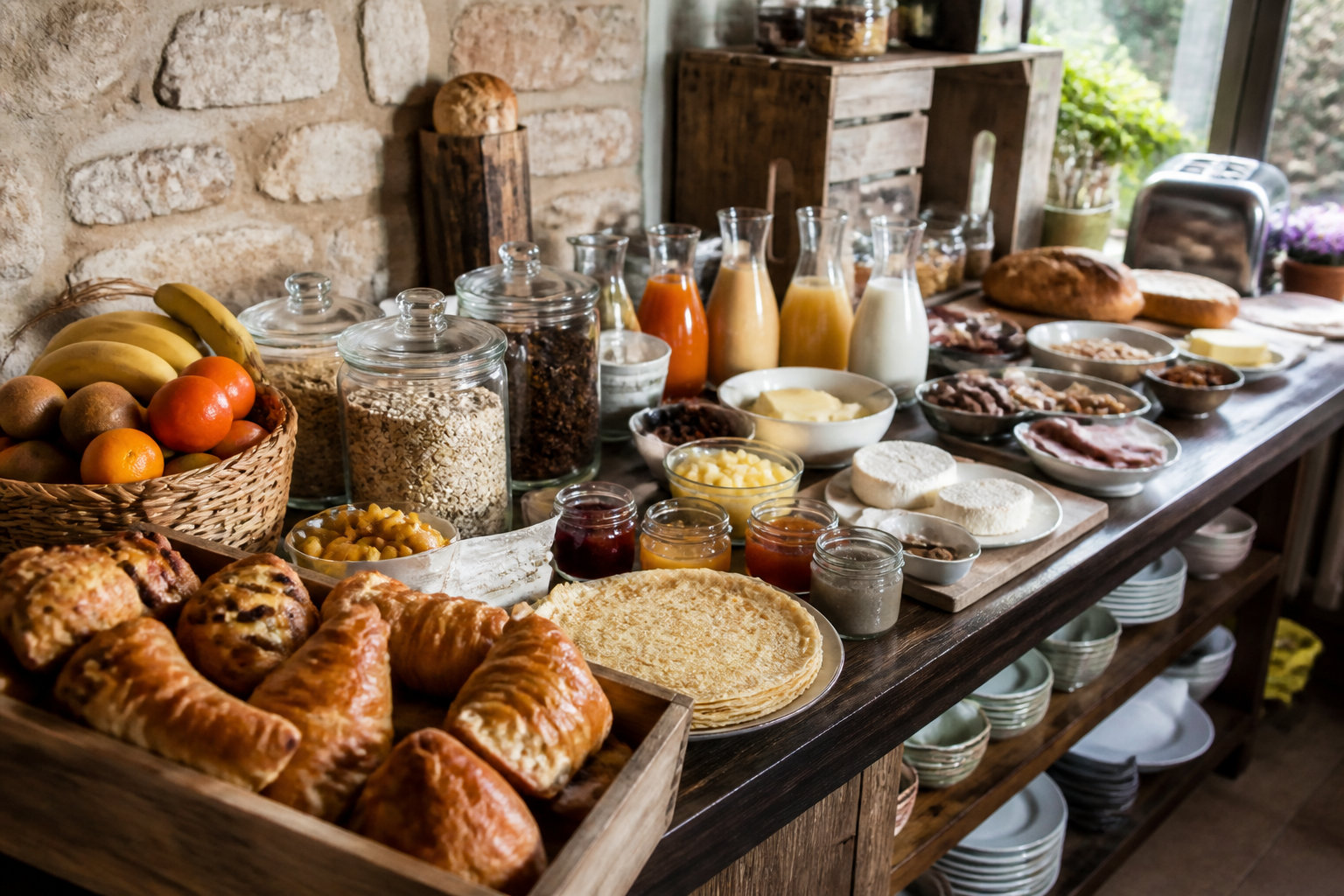 Un festival de saveurs locales entre buffet sucré et salé