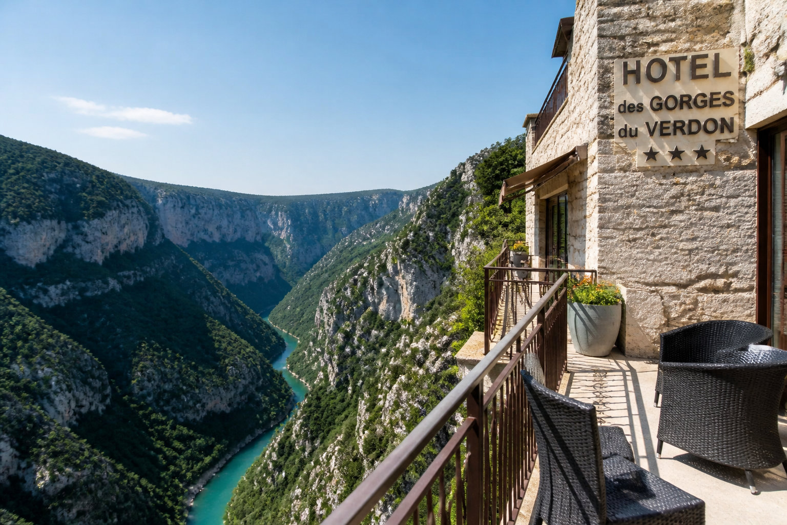 🏨 Hôtel et Spa des Gorges du Verdon : l'excellence à 1000 mètres