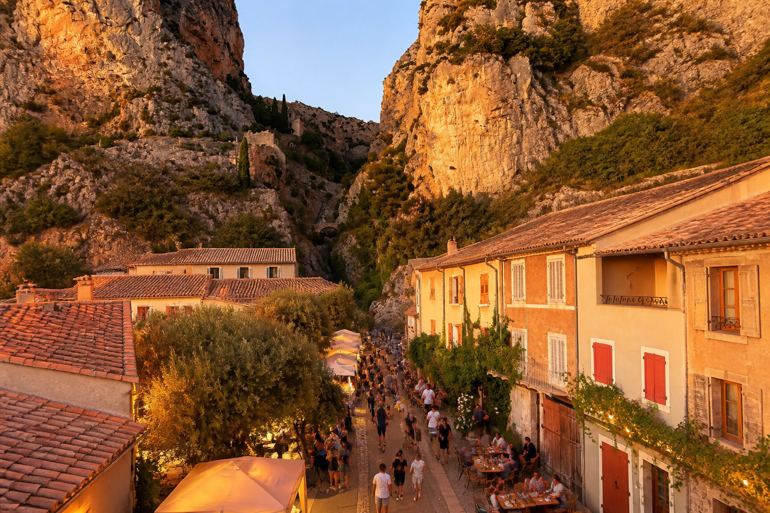 L'immersion dans les villages typiques de la région