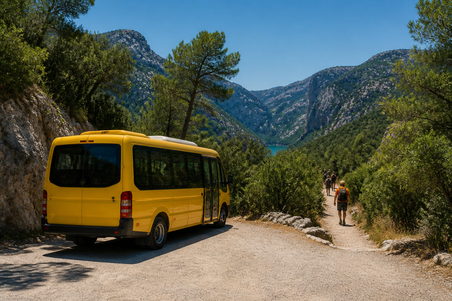 Navigation et logistique des navettes dans le canyon