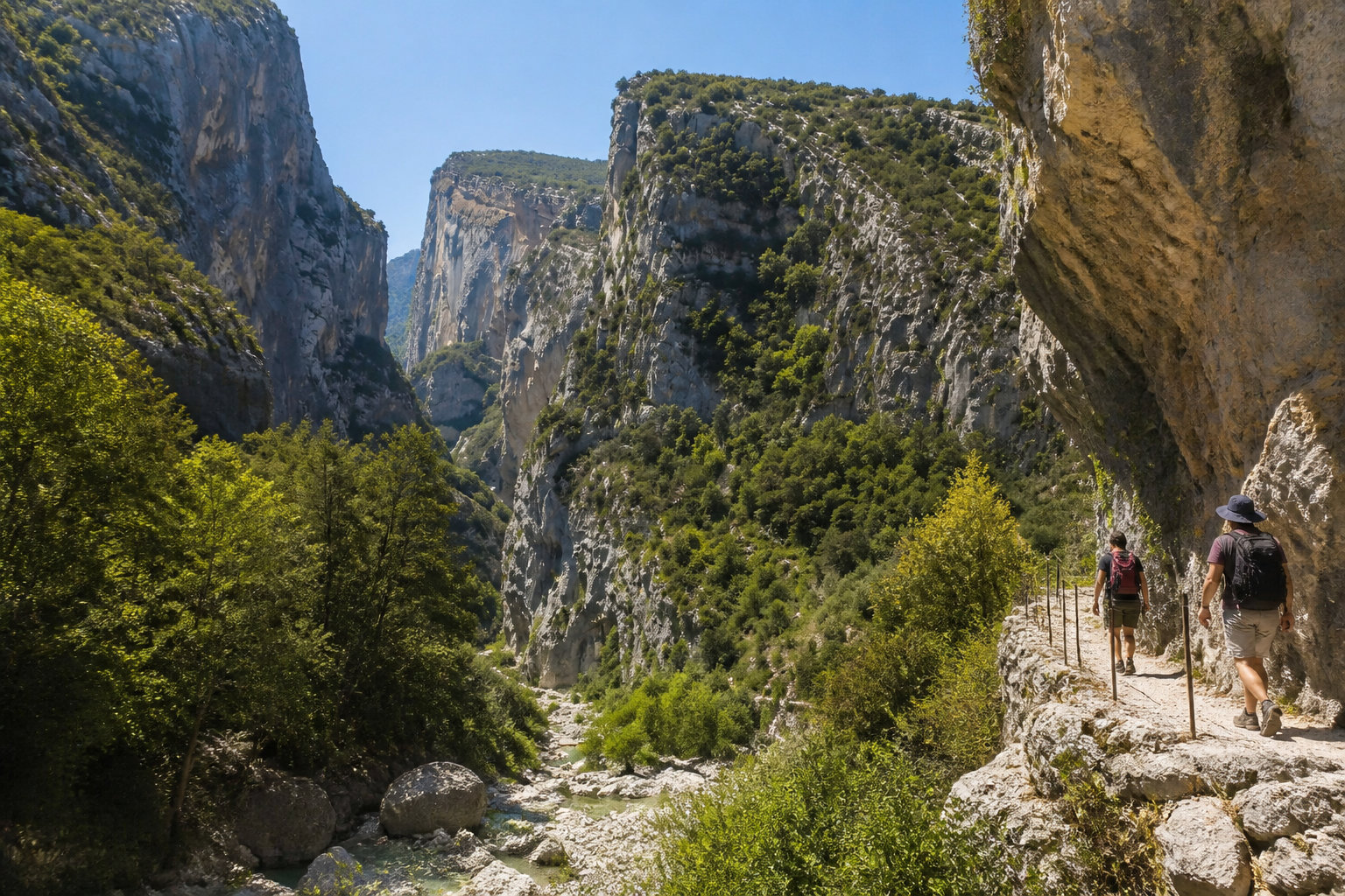 🏔️ Une situation géographique idéale au cœur des Gorges du Verdon