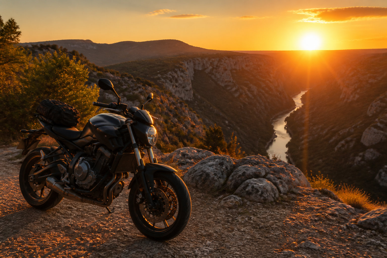 Pourquoi choisir l'automne pour votre virée moto dans le Verdon ?