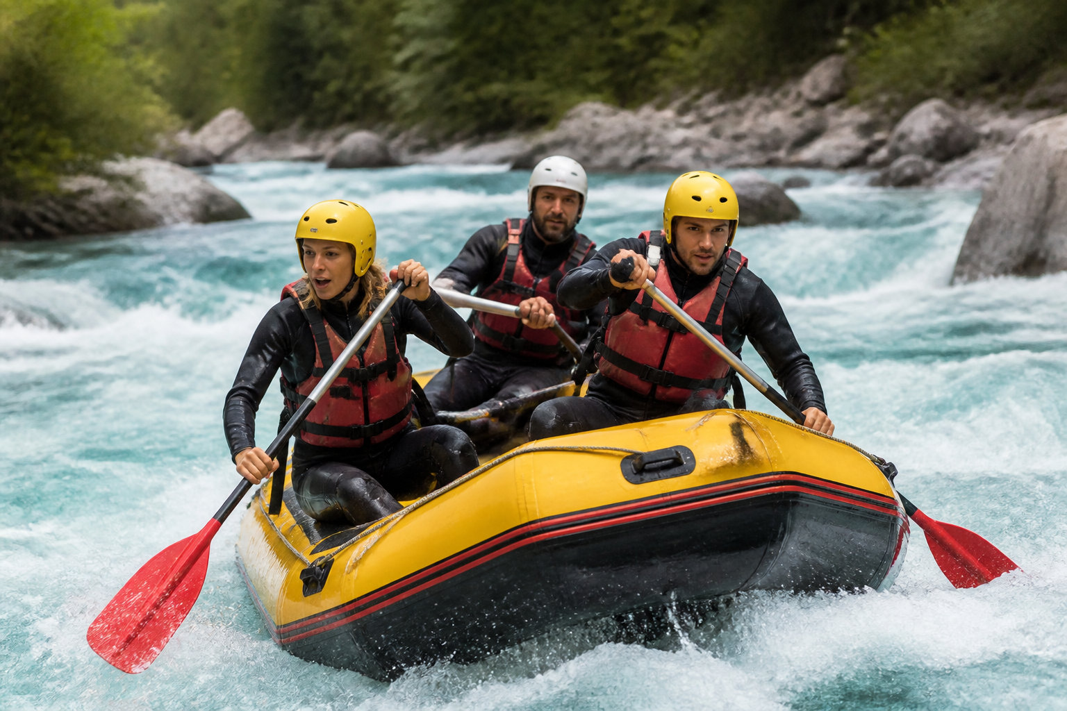 Le rafting pour dompter les rapides du Moyen Verdon